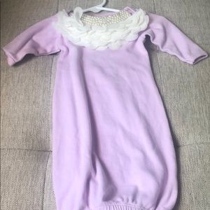 Sweet Layette with Pearl Bib